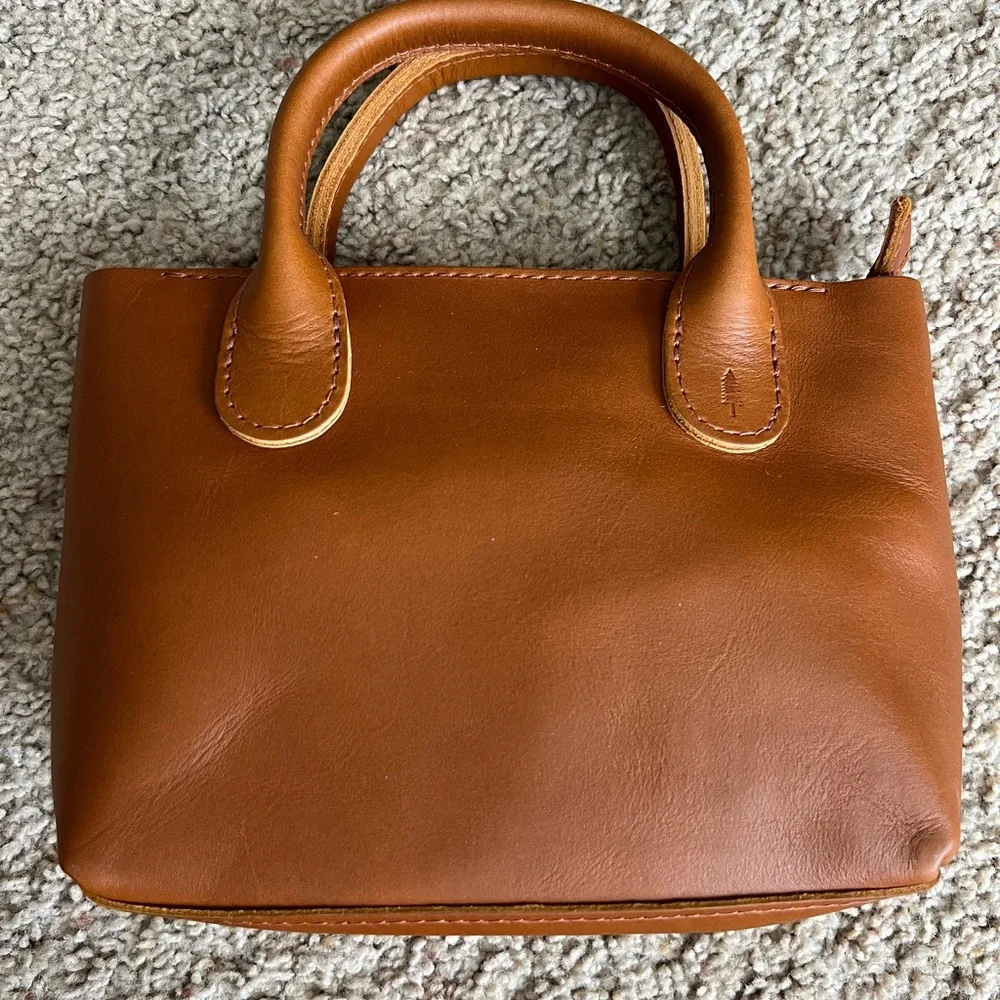 Portland Leather honey small raindrop - Picture 3 of 6